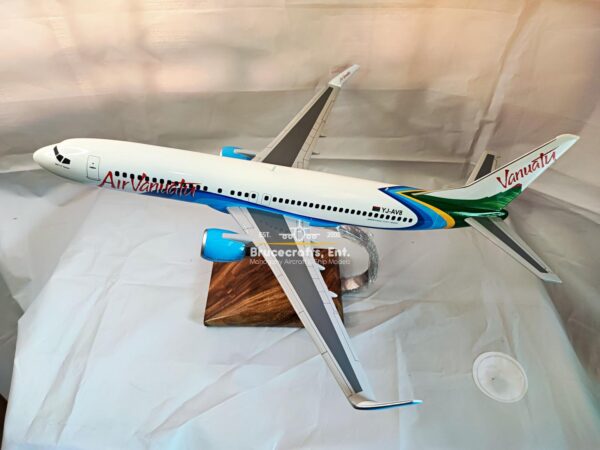 Model of B737-800 Air Vanuatu with detailed craftsmanship.